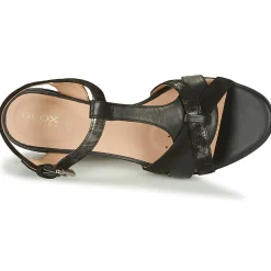Sandales Et Nu-pieds^Geox - D MARYKARMEN MID SAN Noir