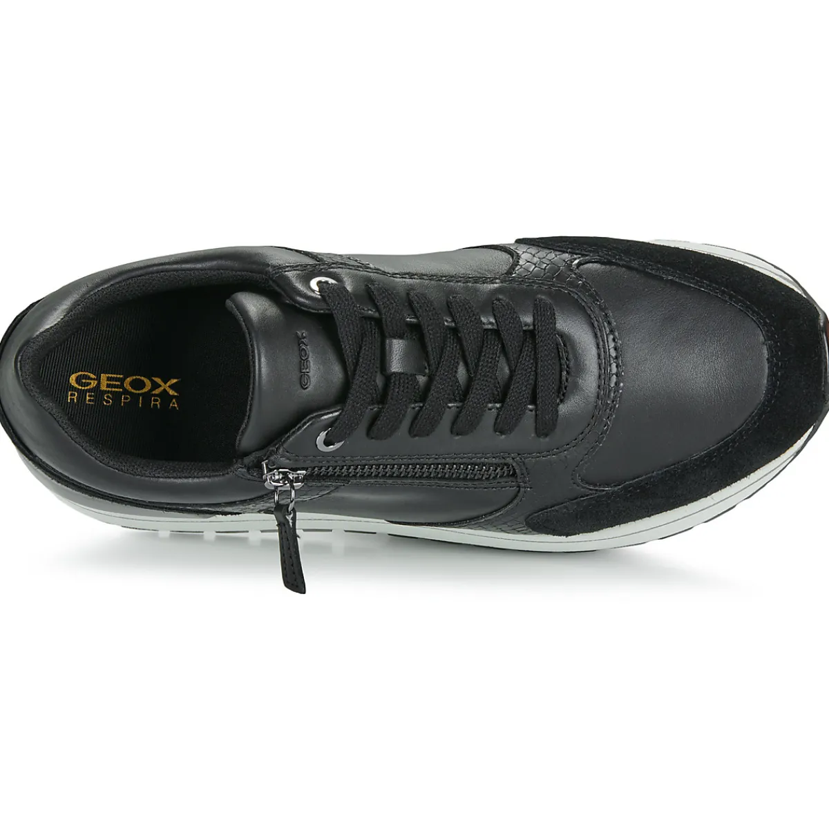 Baskets Mode^Geox - D NEW KENCY Noir