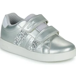 Baskets Mode^Geox - J ECLYPER GIRL Argenté