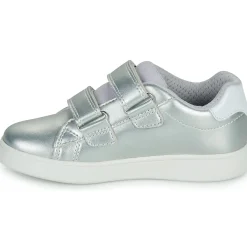Baskets Mode^Geox - J ECLYPER GIRL Argenté