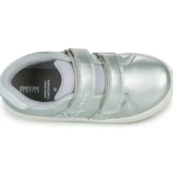 Baskets Mode^Geox - J ECLYPER GIRL Argenté