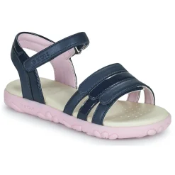 Sandales Et Nu-pieds^Geox - J SANDAL HAITI GIRL Marine