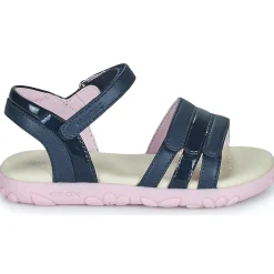 Sandales Et Nu-pieds^Geox - J SANDAL HAITI GIRL Marine