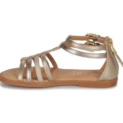Sandales Et Nu-pieds^Geox - J SANDAL KARLY GIRL Doré