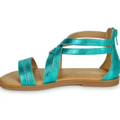 Sandales Et Nu-pieds^Geox - J SANDAL KARLY GIRL Bleu
