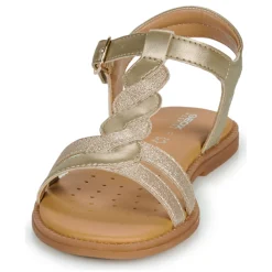 Sandales Et Nu-pieds^Geox - J SANDAL KARLY GIRL Doré