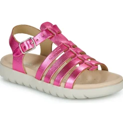 Sandales Et Nu-pieds^Geox - J SANDAL SOLEIMA GIR Rose