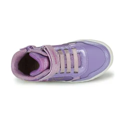 Baskets Mode^Geox - J SKYLIN GIRL G Violet