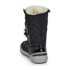 Bottes^Geox - J SLEIGH GIRL B ABX Noir
