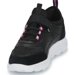 Baskets Mode^Geox - J SPHERICA GIRL A Noir