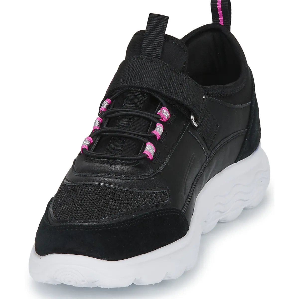 Baskets Mode^Geox - J SPHERICA GIRL A Noir