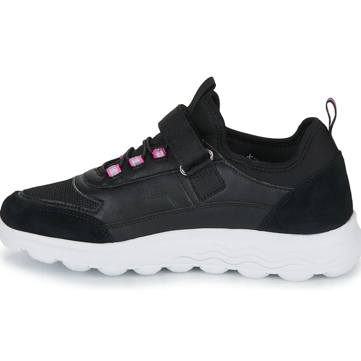 Baskets Mode^Geox - J SPHERICA GIRL A Noir