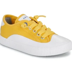 Baskets Mode^Geox - J TIPPESTE BOY Jaune