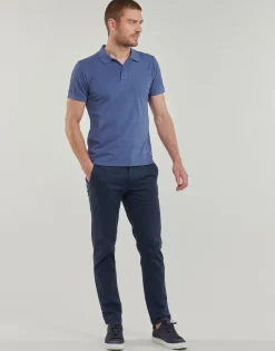 T-shirts & Polos^Geox - M POLO JERSEY Bleu