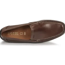 Mocassins & Chaussures Bateau^Geox - MONET Marron