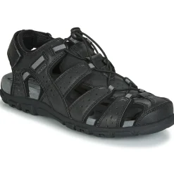 Chaussures De Sport^Geox - UOMO SANDAL STRADA Noir
