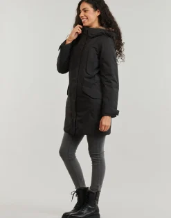 Manteaux^Geox - W FELICITY ABX LONG Noir