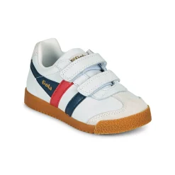 Baskets Mode^Gola - HARRIER LEATHER VELCRO