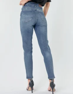 Jeans^G-Star Raw - 3301 HIGH STRAIGHT 90'S ANKLE WMN Bleu