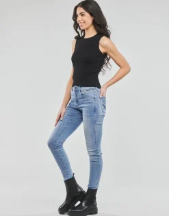 Jeans^G-Star Raw - 3301 SKINNY Bleu
