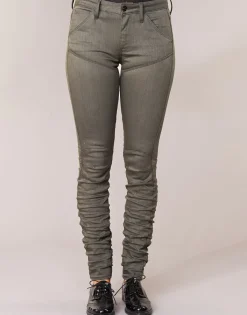 Jeans^G-Star Raw - 5620 STAQ 3D MID SKINNY COJ WMN Kaki