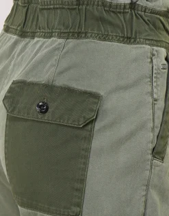 Pantalons^G-Star Raw - BRONSON ARMY PAPERBAG Kaki