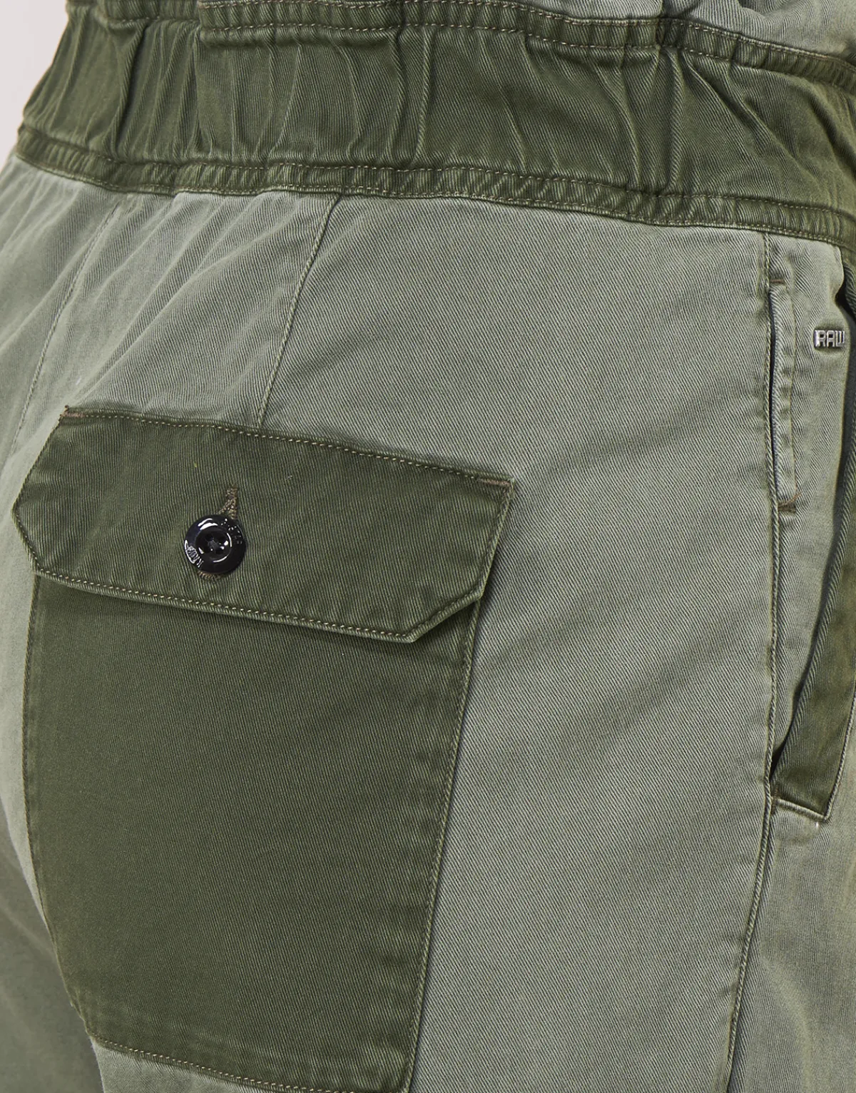 Pantalons^G-Star Raw - BRONSON ARMY PAPERBAG Kaki