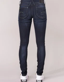 Jeans^G-Star Raw - LYNN MID SKINNY WMN BleuFadedBlue