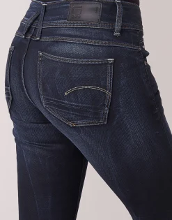 Jeans^G-Star Raw - LYNN MID SKINNY WMN BleuFadedBlue