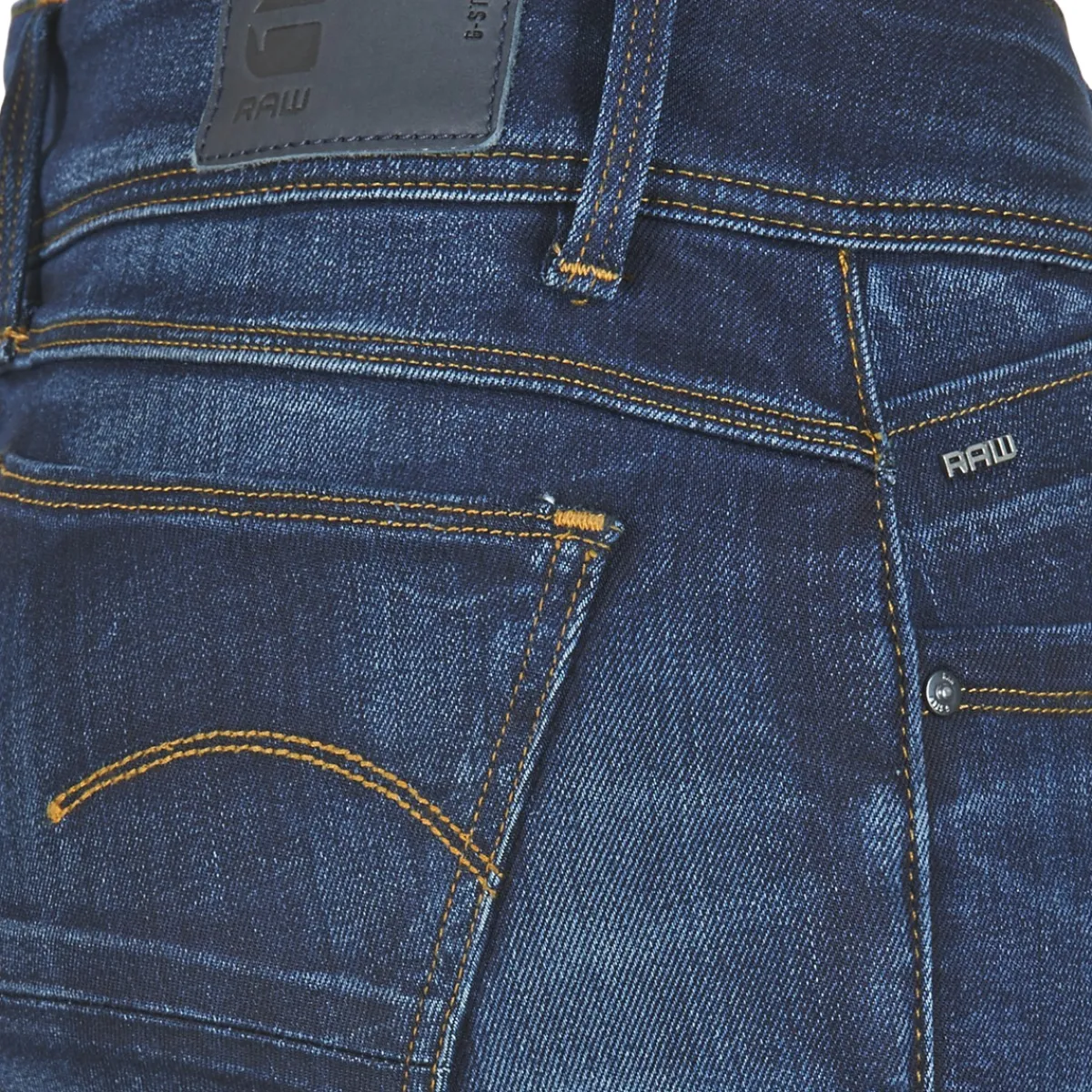 Jeans^G-Star Raw - LYNN MID SKINNY Bleu