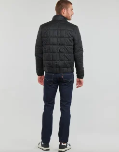 Manteaux^G-Star Raw - MEEFIC QUILTED JKT Noir