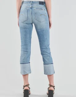 Jeans^G-Star Raw - NOXER HIGH STRAIGHT WMN Bleu