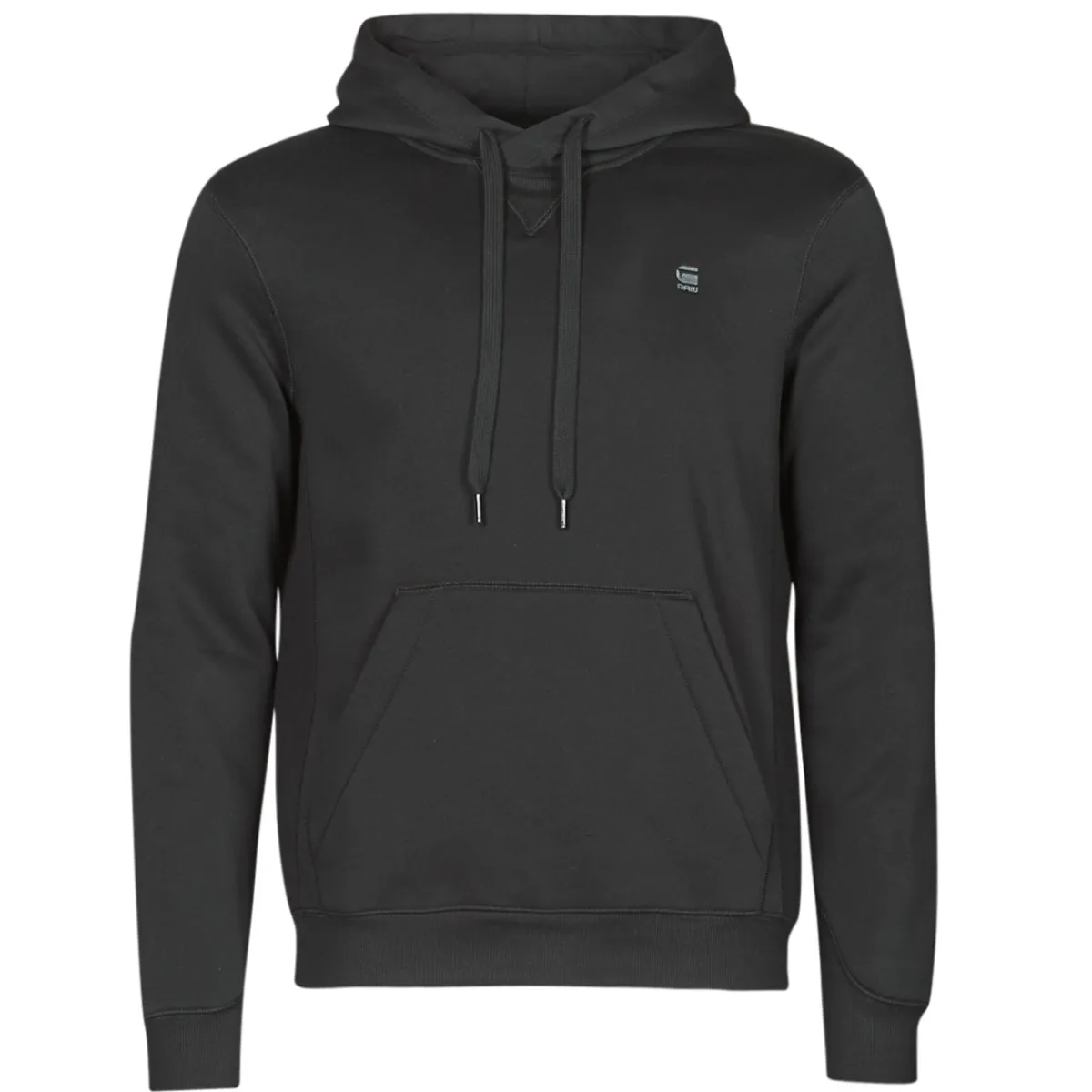 Sweats & Polaires^G-Star Raw - PREMIUM BASIC HOODED SWEATE Noir
