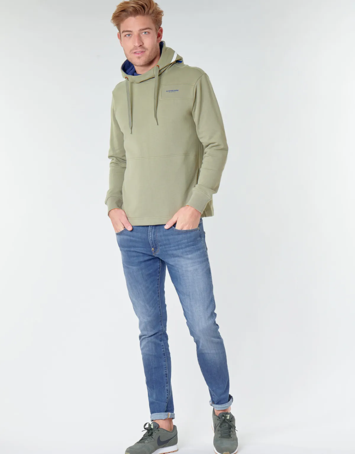 Jeans^G-Star Raw - REVEND SKINNY Bleu
