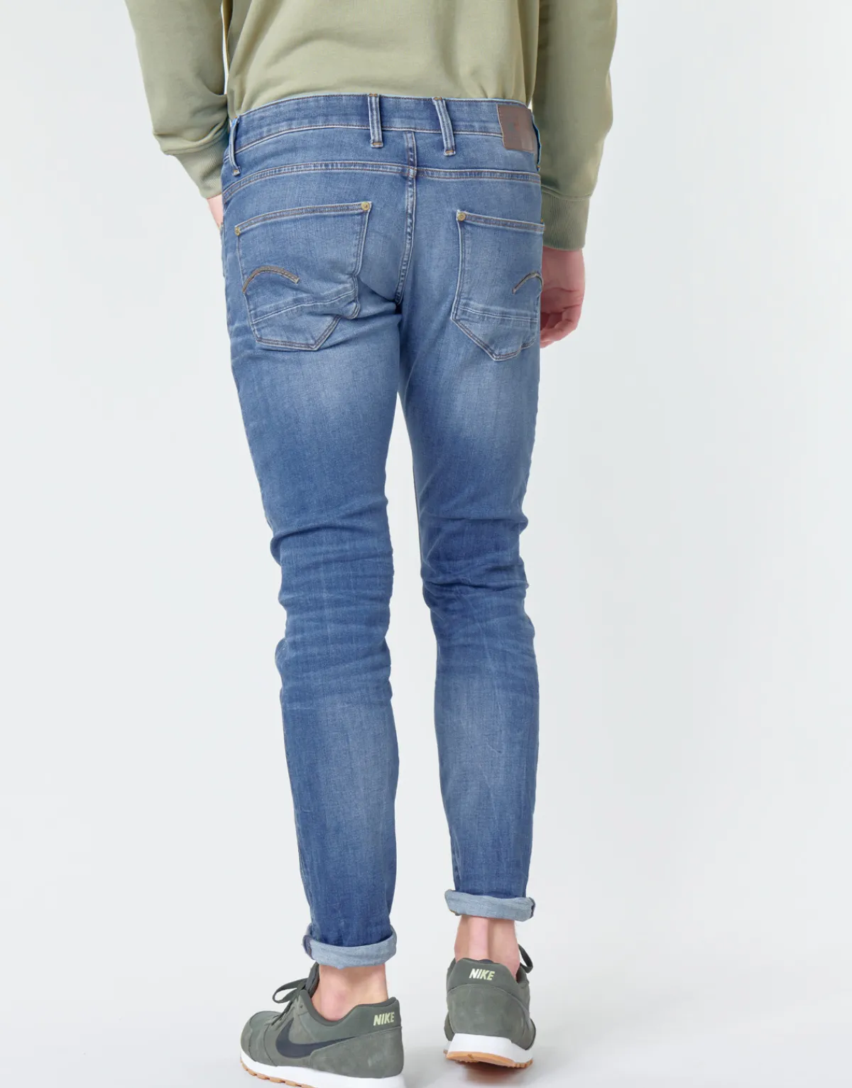 Jeans^G-Star Raw - REVEND SKINNY Bleu