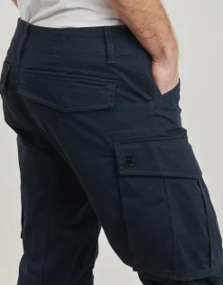 Pantalons^G-Star Raw - ROVIC ZIP 3D REGULAR TAPERED Marine