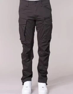 Pantalons^G-Star Raw - ROVIC ZIP 3D STRAIGHT TAPERED Gris
