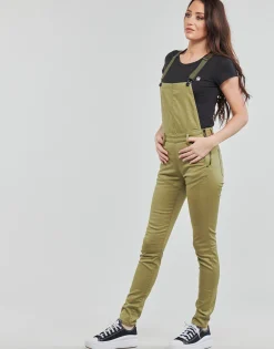 Combinaisons / Salopettes^G-Star Raw - WORKER RADAR DUNGAREE Kaki