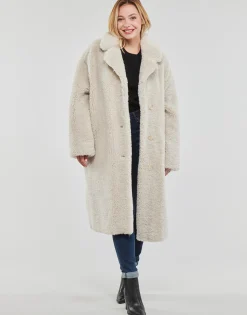 Manteaux^Guess - ALINA COAT Beige