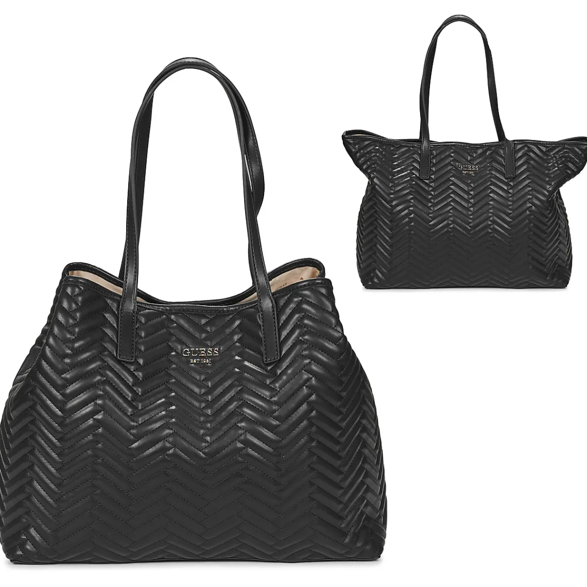 Cabas / Sacs Shopping^Guess - ANNING Noir