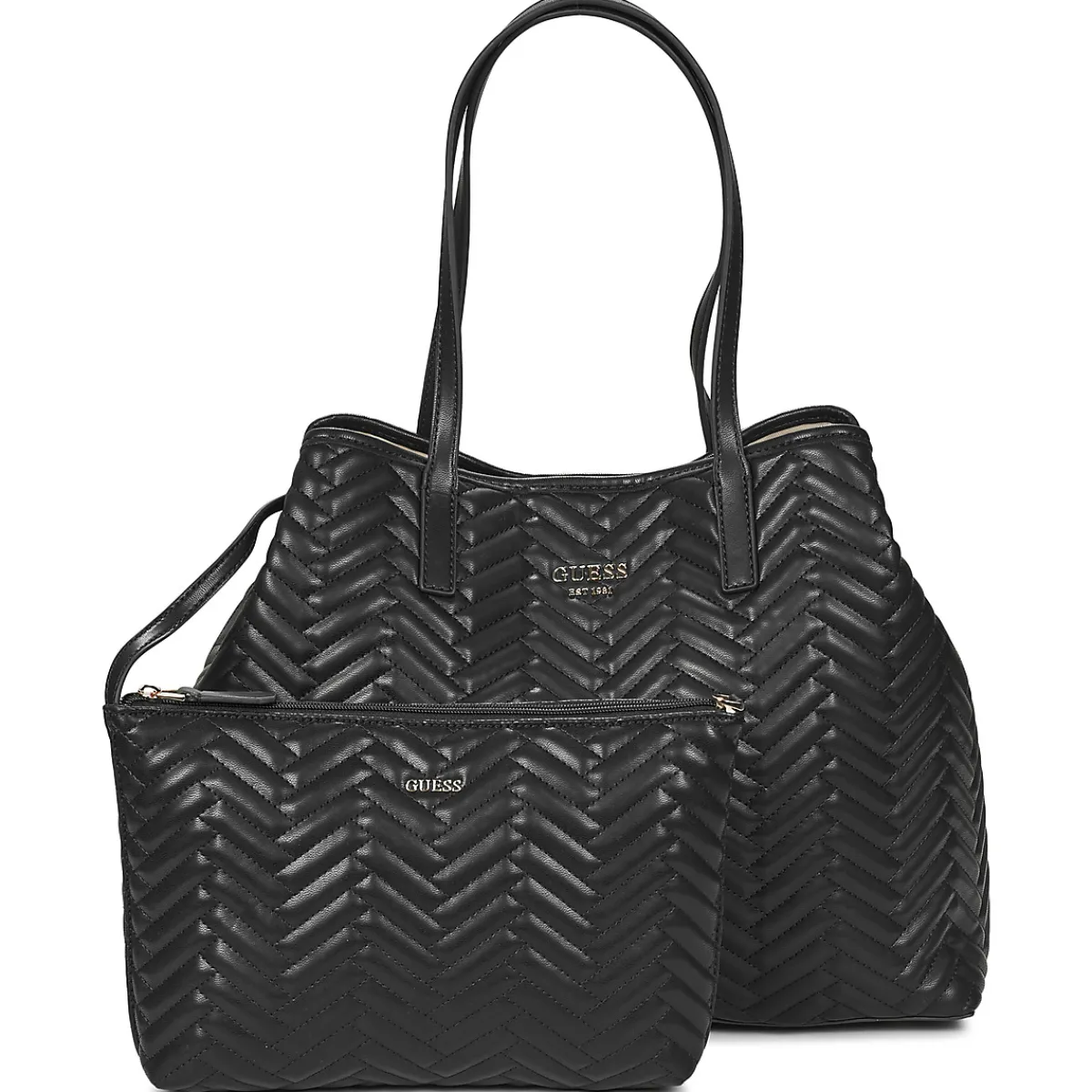 Cabas / Sacs Shopping^Guess - ANNING Noir