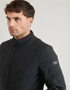 Manteaux^Guess - BIKER JACKET Noir