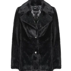 Manteaux^Guess - FILOMENA FAUX FUR JKT Noir