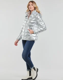 Manteaux^Guess - FIORENZA JACKET Grisargenté