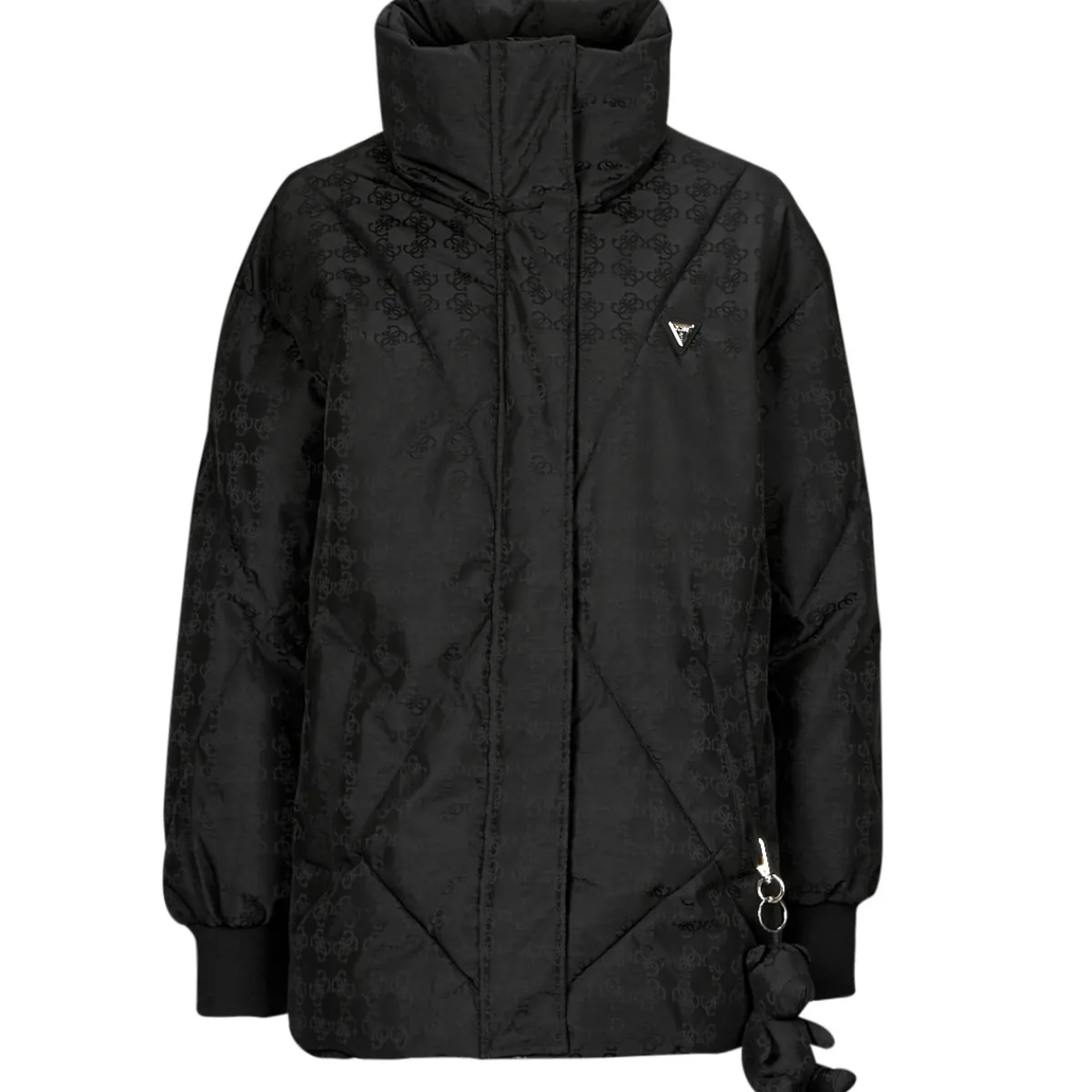 Manteaux^Guess - 4G LOGO PUFFER JACKET Noir