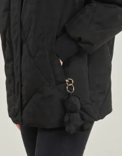 Manteaux^Guess - 4G LOGO PUFFER JACKET Noir
