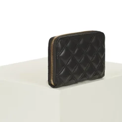 Portefeuilles / Porte-monnaie^Guess - GIULLY MEDIUM ZIP AROUND Noir