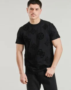 T-shirts & Polos^Guess - PEONY PRINT Noir