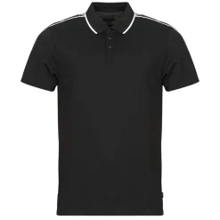 T-shirts & Polos^Guess - QUATTO G TAPE Noir