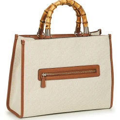 Cabas / Sacs Shopping^Guess - KERIMA TOTE Beige